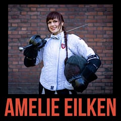 Amelie Eilkenzu Gast im Schwertgeflüster HEMA Podcast
