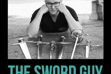 Podcast Thumbnail mit The Sword Guy - Guy Windsor